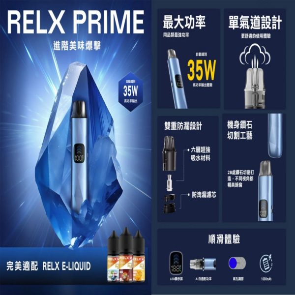 RELX PRIME KIT 悅刻 自動智控霧化主機